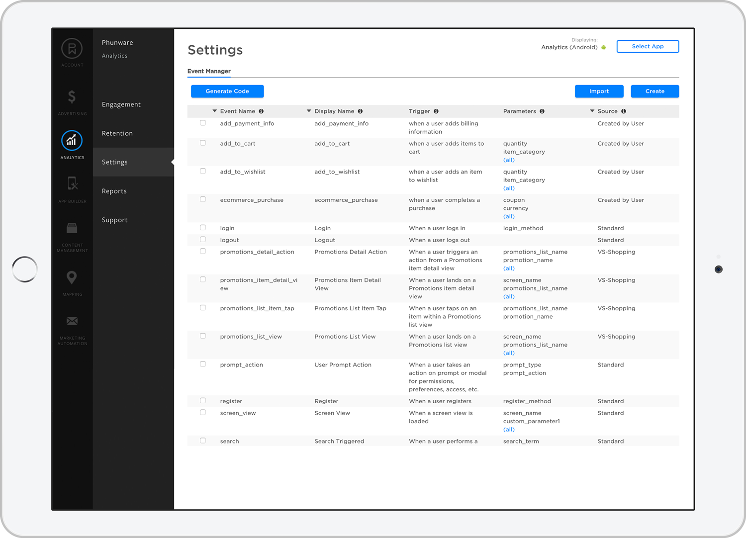 analytics-actions